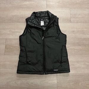 Patagonia Black Nano Micro Puffer Light Zip Up Puffer Vest 
Women’s Size M
